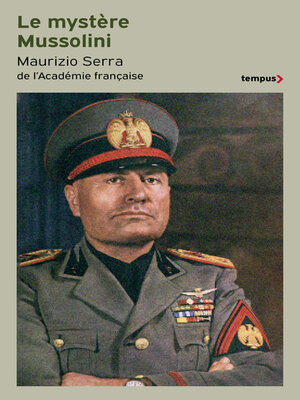 cover image of Le mystère Mussolini